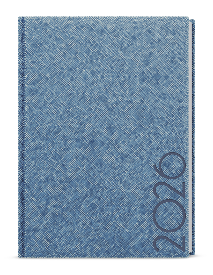 Denní diář David Tora, A5 - modrošedá Denní diář David Tora, A5 - modrošedá
