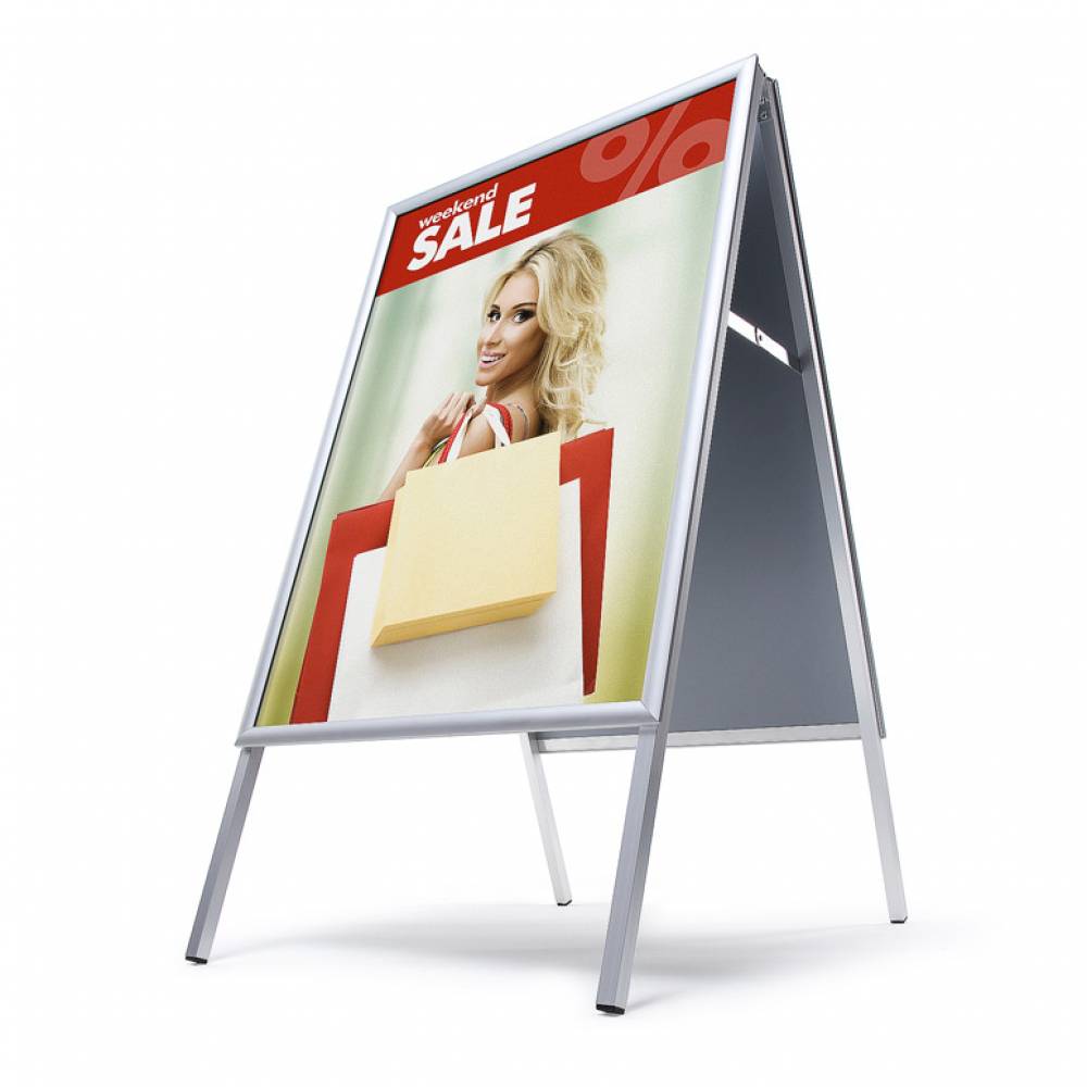 Reklamní áčko včetně rámu a grafiky - interiér - 50x70 cm