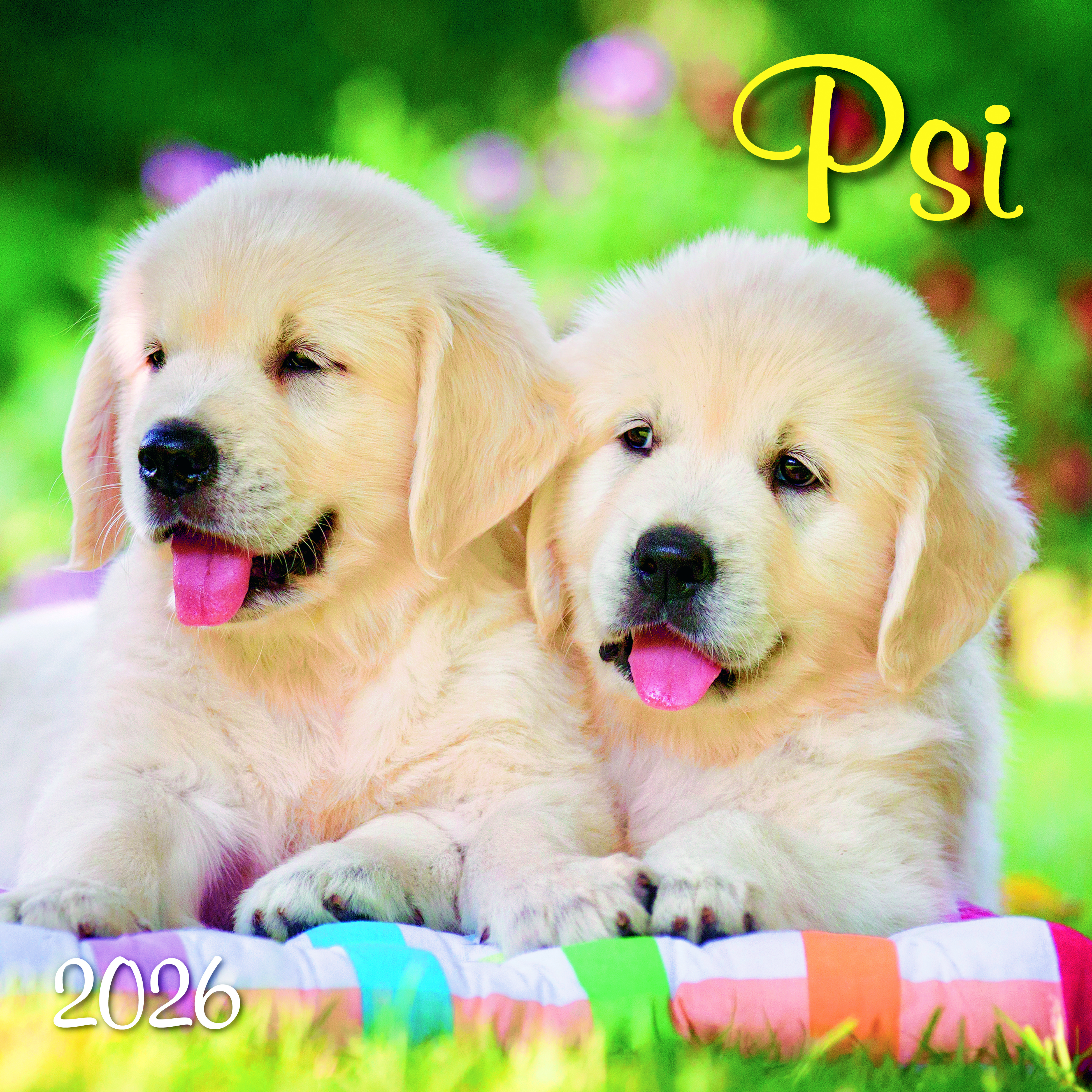 Nástěnný kalendář Psi 2026 Nástěnný kalendář Psi 2026