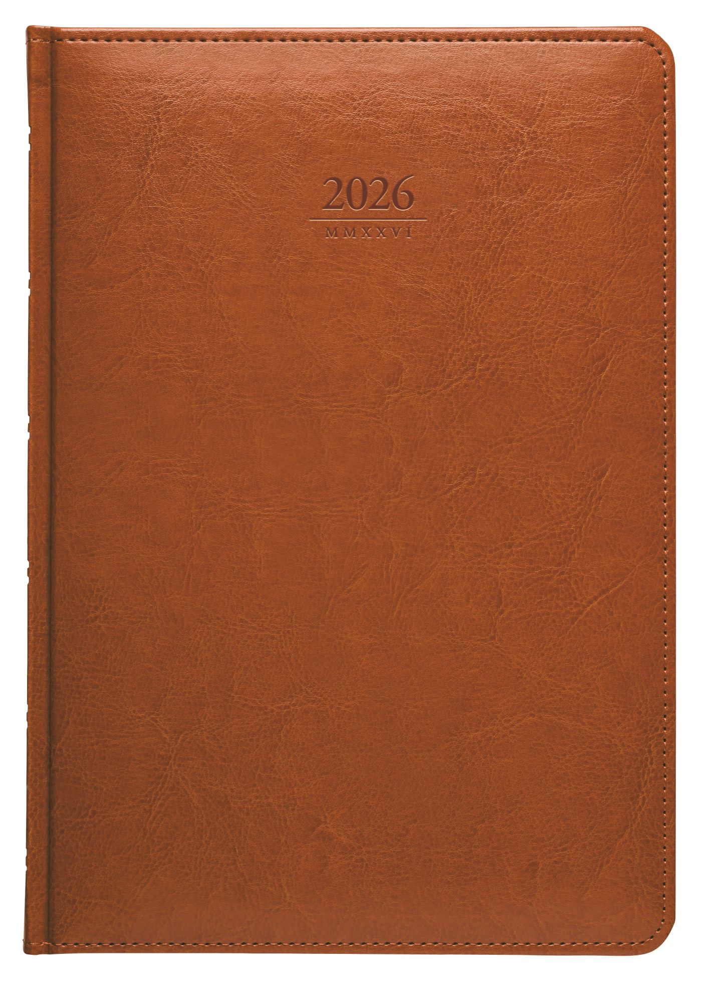 Týdenní diář Kastor 2026, A5 B5 - hnědá Týdenní diář Kastor 2026, A5 B5 - hnědá