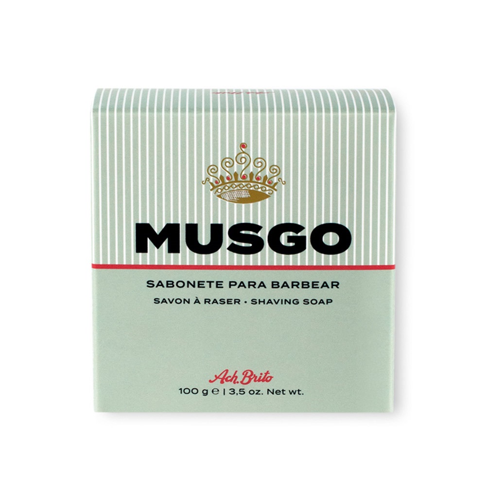 MUSGO III. Holicí mýdlo (100 g) - zelená