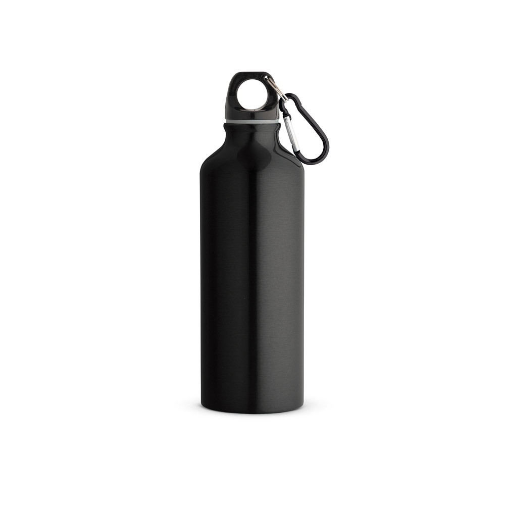 RE-LANDSCAPE M. Láhev z recyklovaného hliníku s karabinou 530 ml