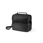 ZIPPERS COOLER. Chladicí taška 7L z materiálu 300D a 840D Jacquard - černá ZIPPERS COOLER. Chladicí taška 7L z materiálu 300D a 840D Jacquard - černá
