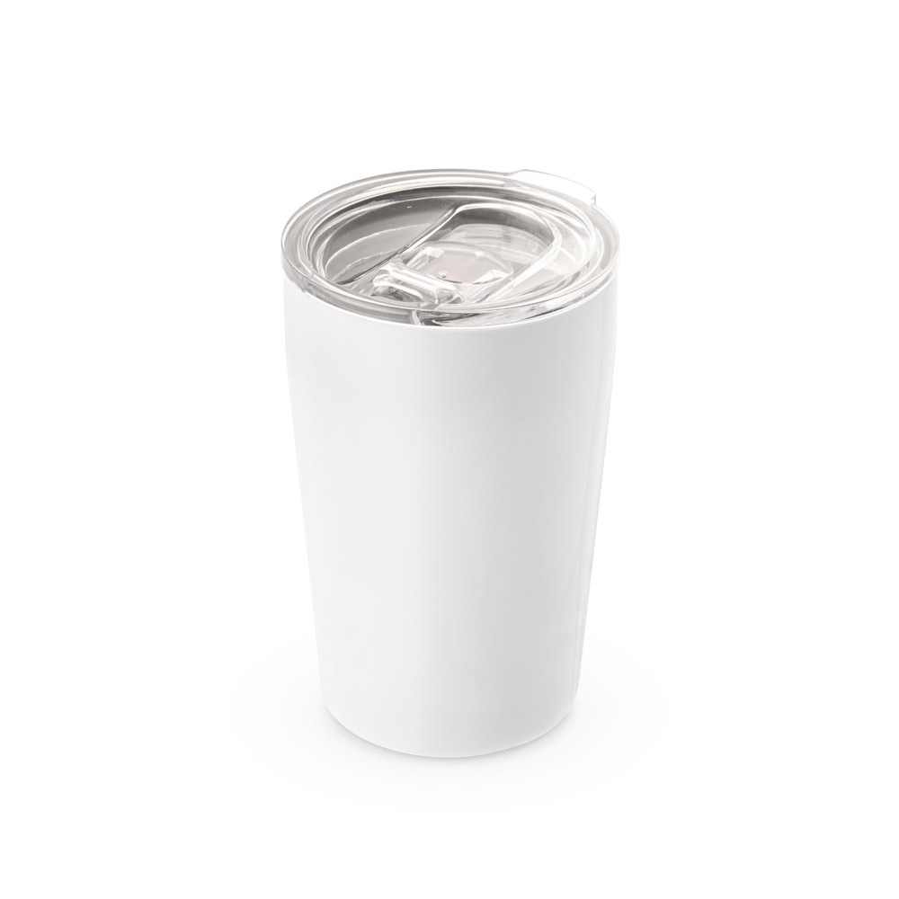 SLIDER. Cestovní hrnek z nerezové oceli 380 ml