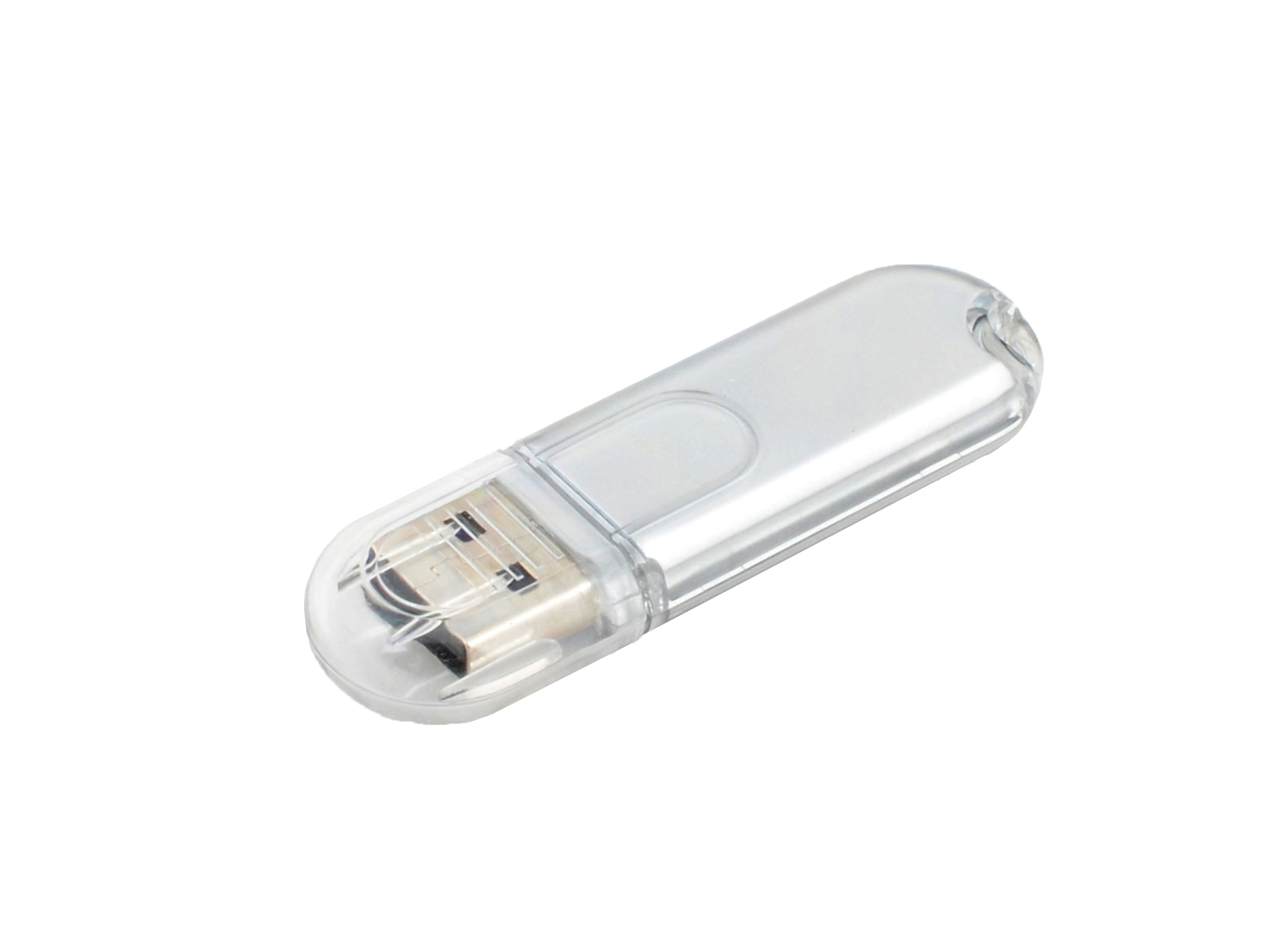 Klasický USB flash disk DEPORT USB 3.0 stříbrná