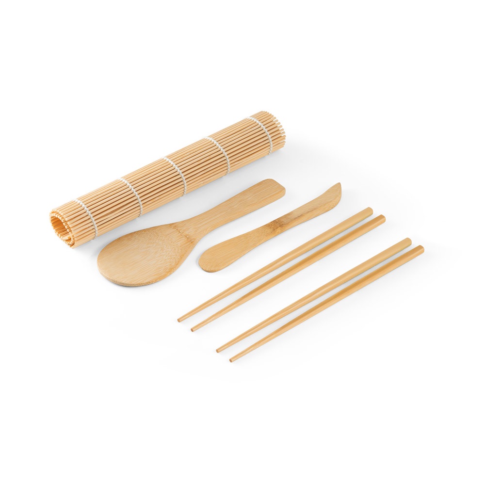 MORIMOTO. Bambusový sushi set - přírodní
