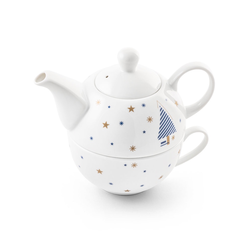 CHAMOMILE. Čajový set - bílá