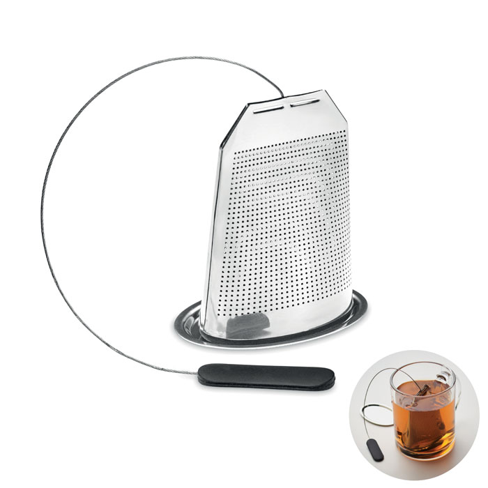 Kovové čajové sítko TEAFUSER Černá