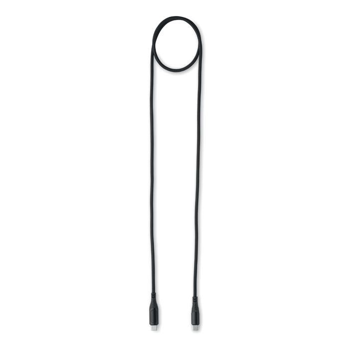 Nabíjecí USB-C kabel TYPSO Černá