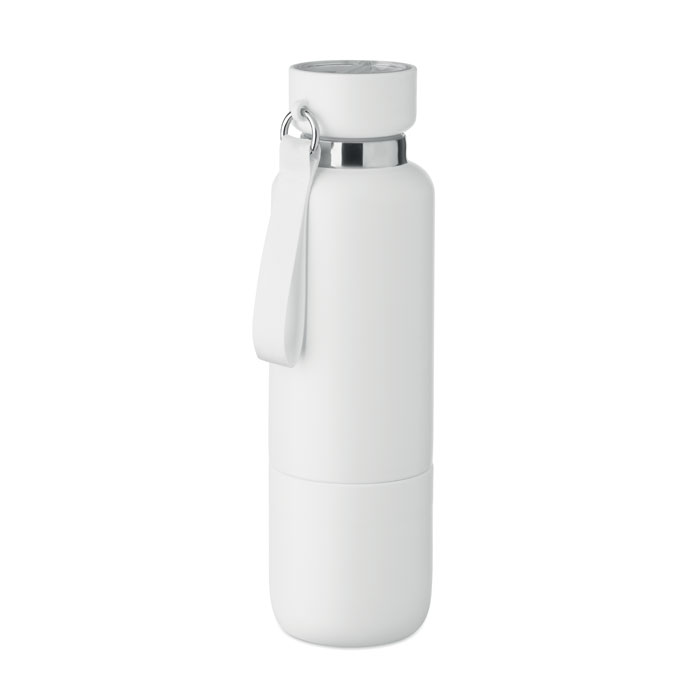 Kovová dvoustěnná lahev NOEKA z recyklované nerezové oceli, 500 ml