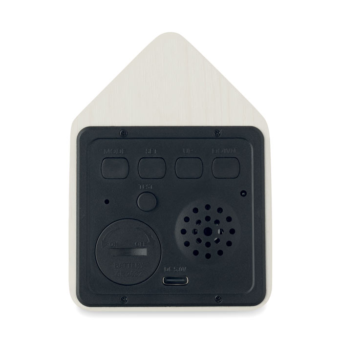 Stolní hodiny s hlasem kukačky CUCKOO Bílá