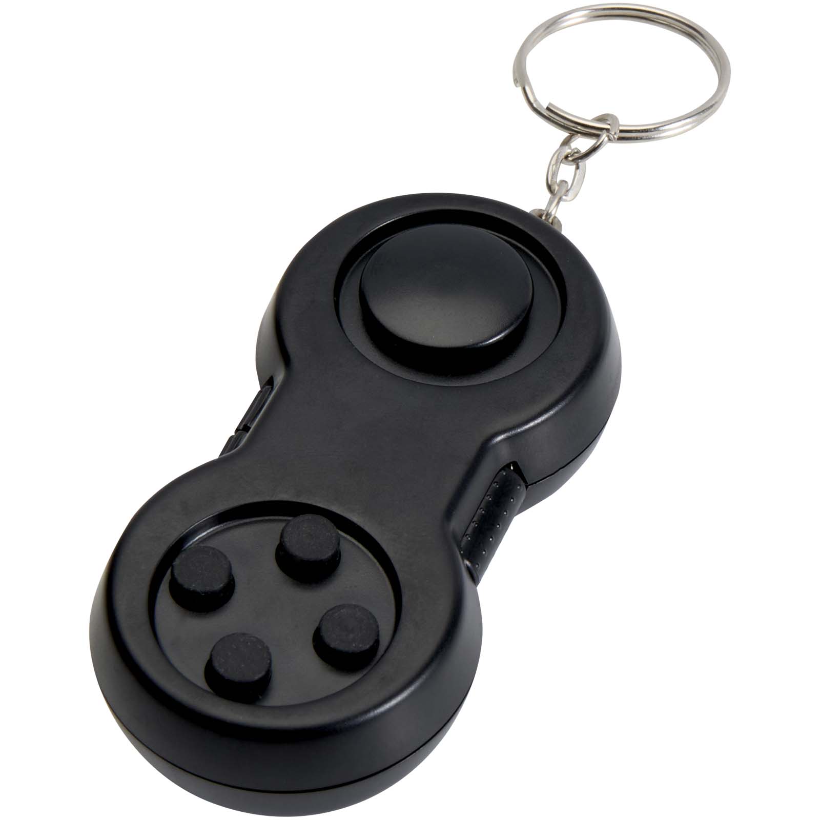 Přívěšek Unbranded Fidgix fidget přívěsek na klíče ve stylu herního ovladače Solid black