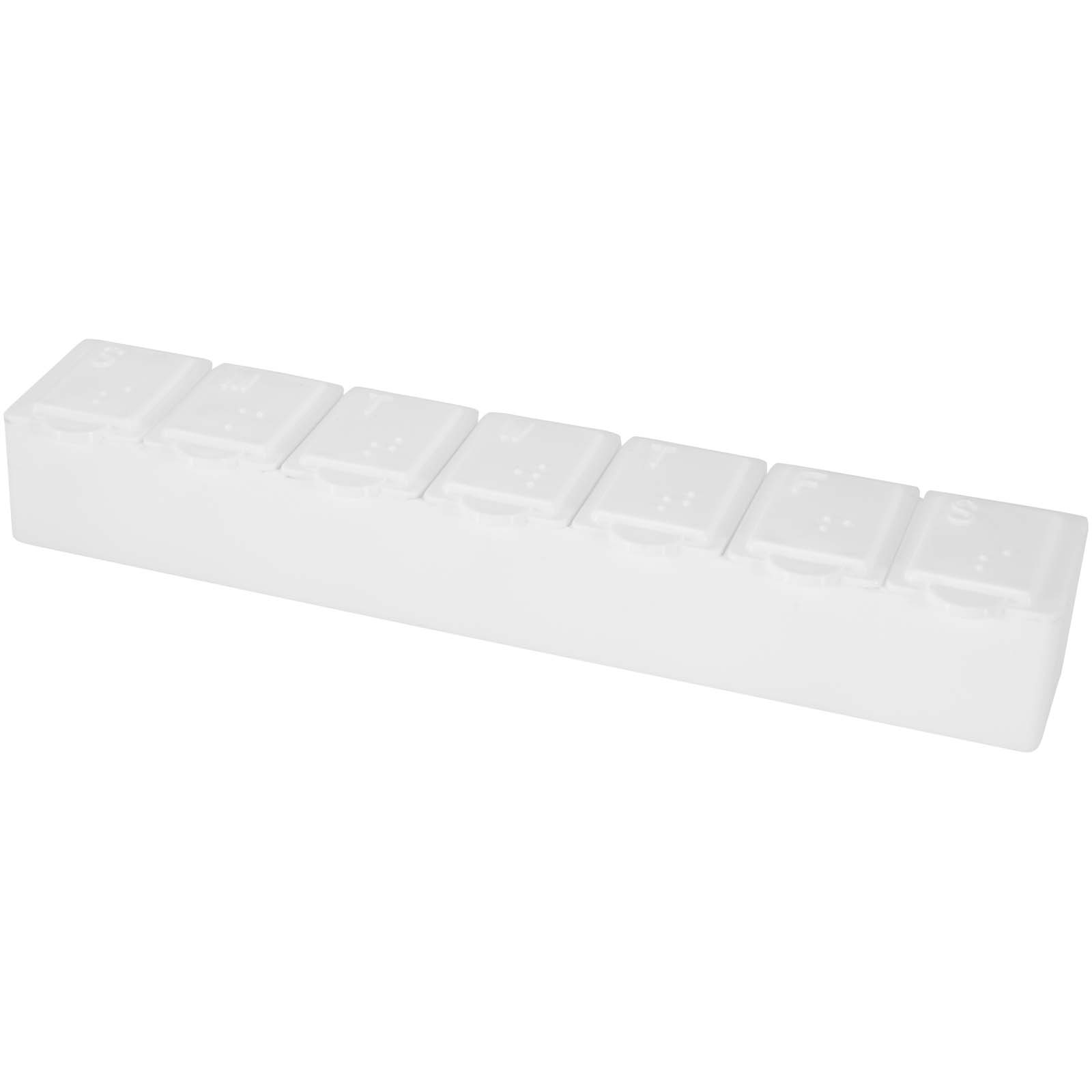 Hřeben a kartáč Unbranded Dose 7denní multivitaminový organizér