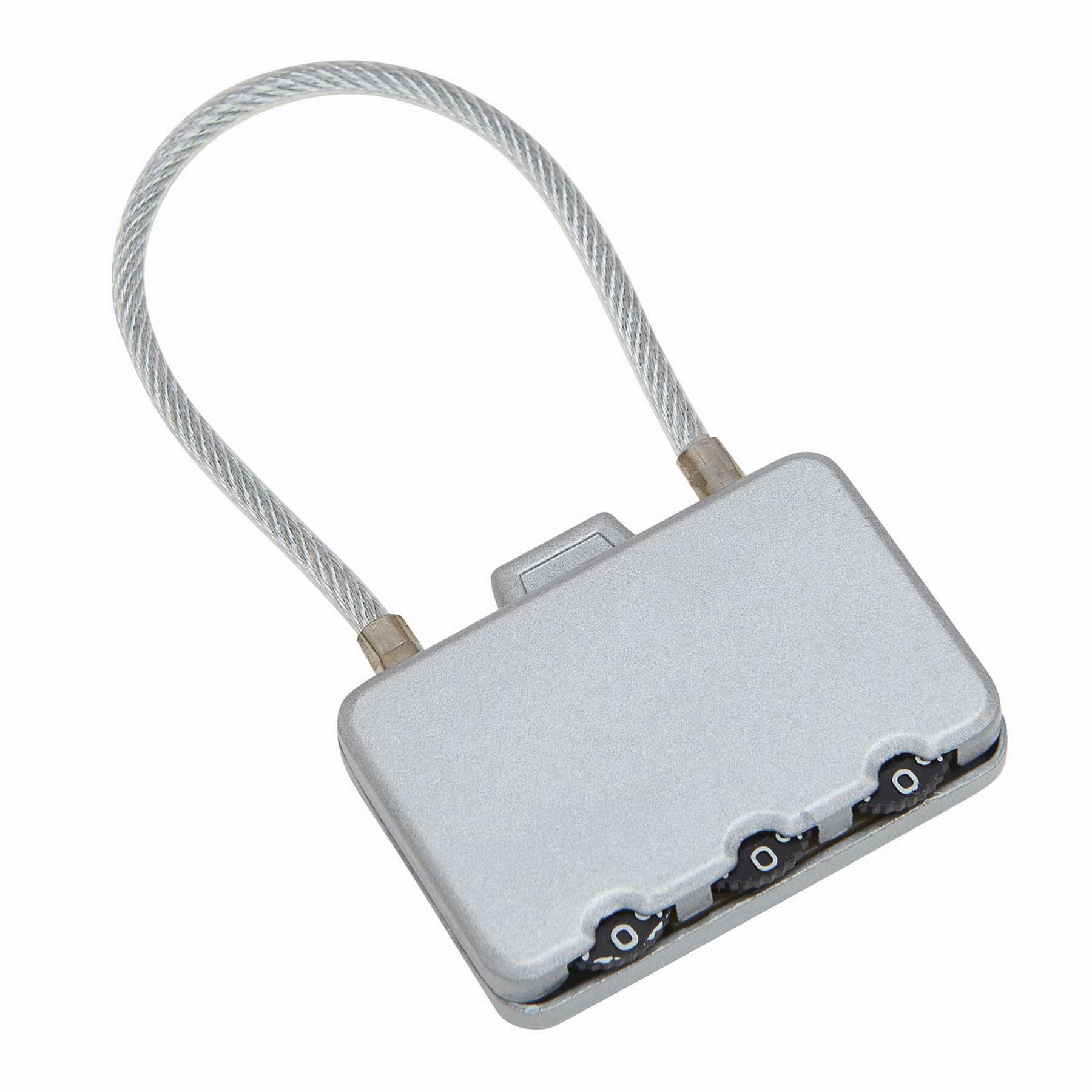 Kombinační zámek CLOSE - stříbrná Kombinační zámek CLOSE - stříbrná