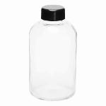 Skleněná láhev na pití DRINK HEALTHY - černá / transparentní Skleněná láhev na pití DRINK HEALTHY - černá / transparentní