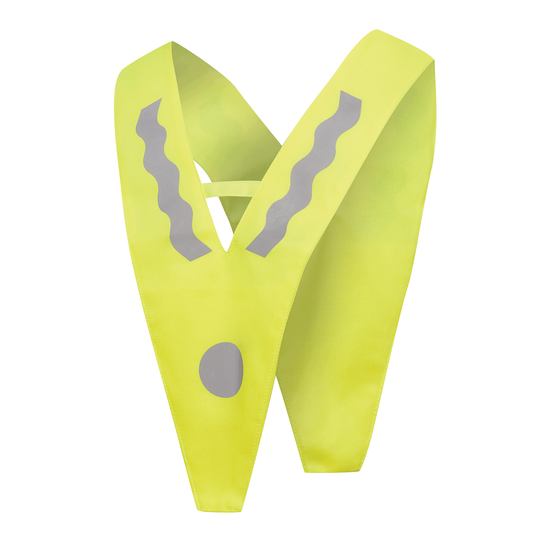 Dětská bezpečnostní vesta VICTORY - stříbrná / žlutá Dětská bezpečnostní vesta VICTORY - stříbrná / žlutá