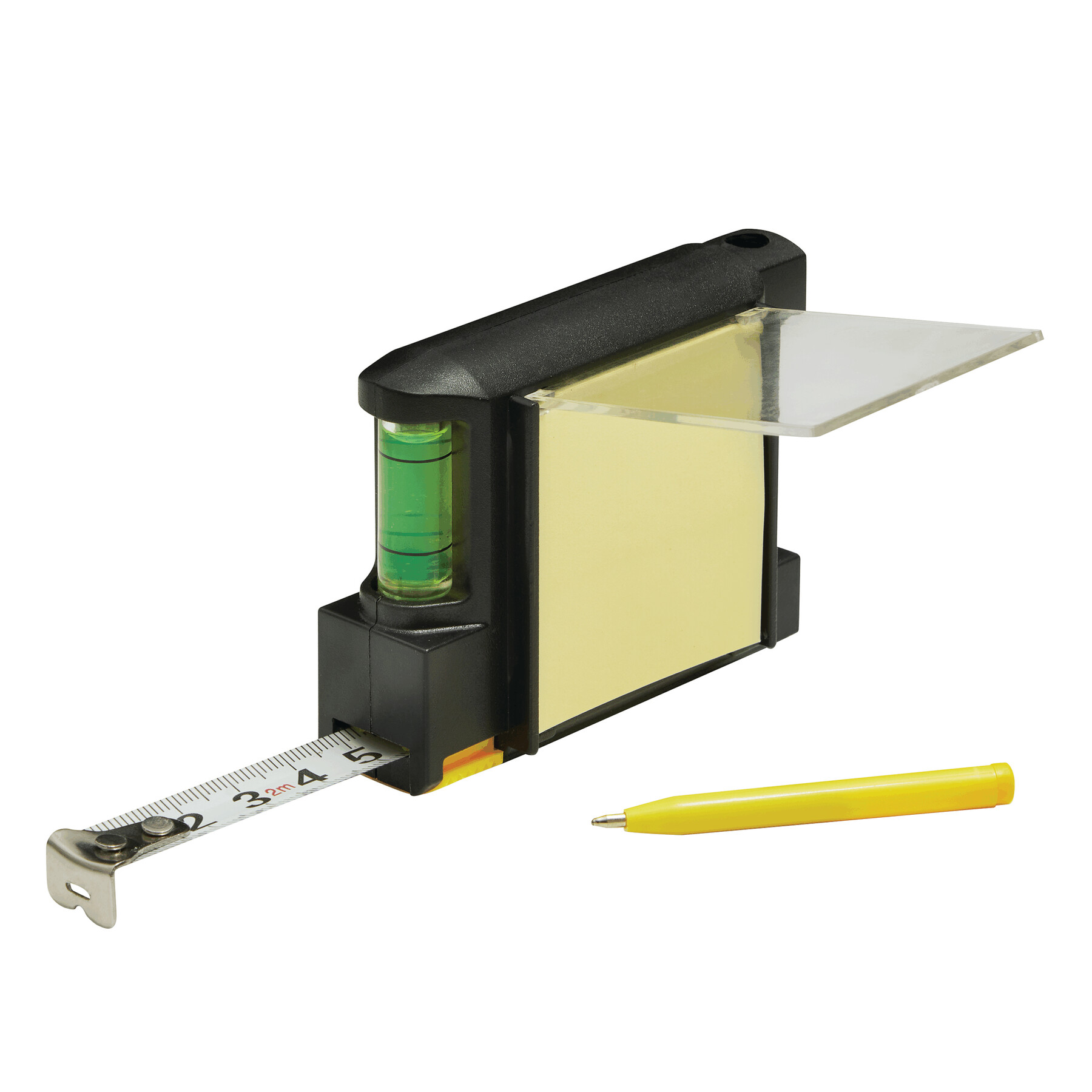 Metr NOTY - černá / stříbrná / žlutá Metr NOTY - černá / stříbrná / žlutá