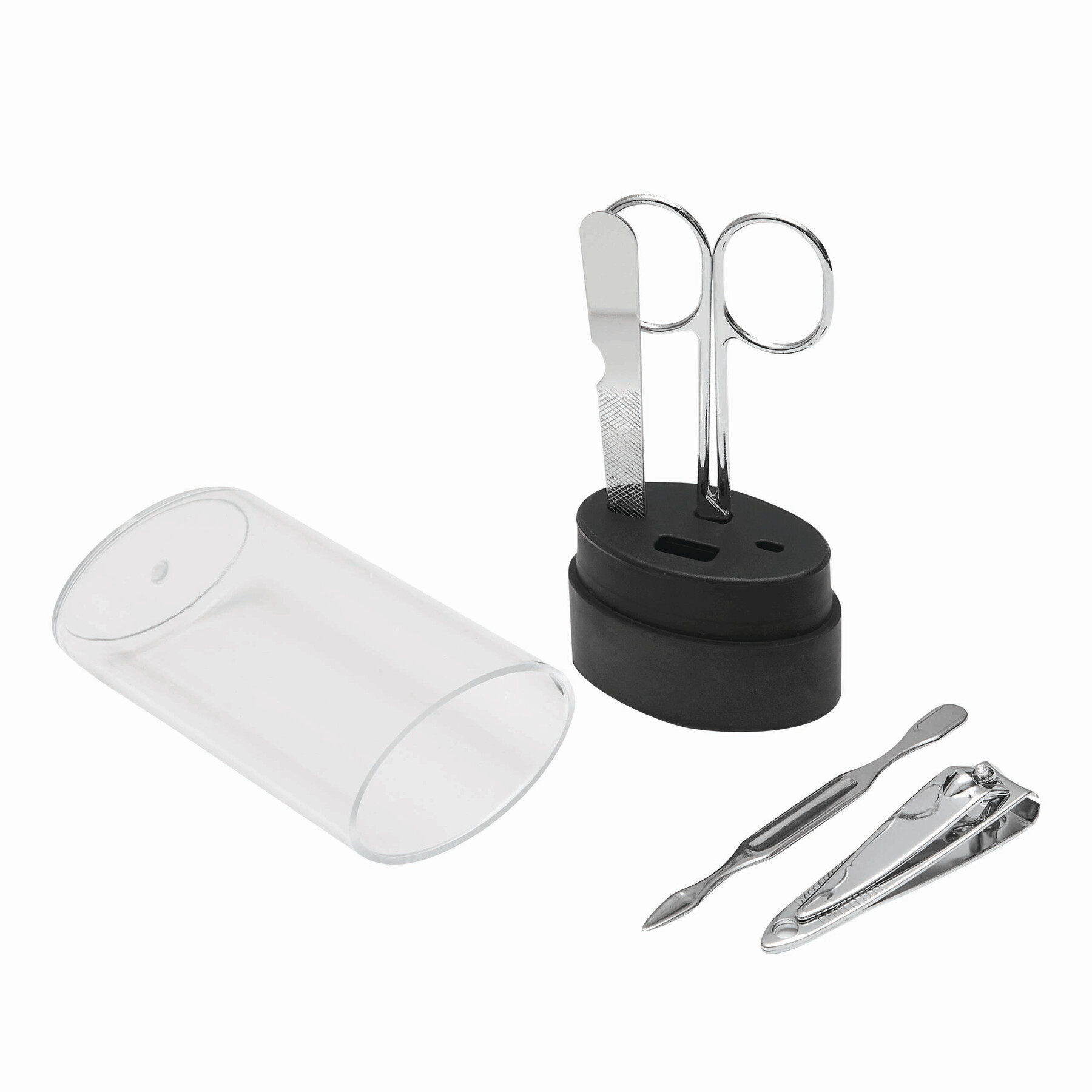 Sada na manikúru LYON - černá / transparentní Sada na manikúru LYON - černá / transparentní