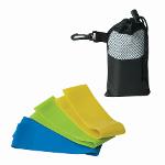 Tréninkové popruhy SPORTY BAG - modrá / světle zelená / žlutá Tréninkové popruhy SPORTY BAG - modrá / světle zelená / žlutá