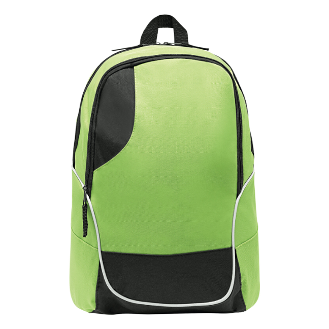 Batoh CURVE - černá / světle zelená Batoh CURVE - černá / světle zelená