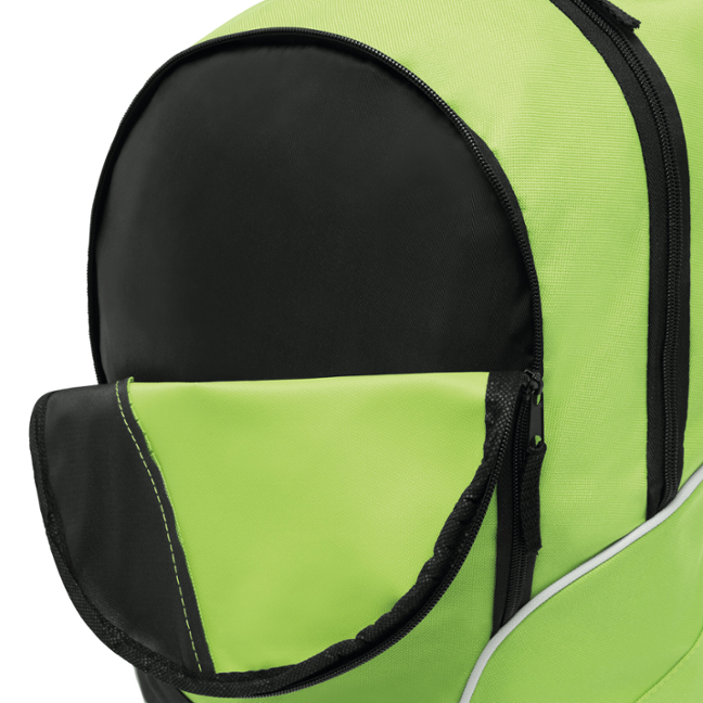 Batoh CURVE - černá / světle zelená Batoh CURVE - černá / světle zelená