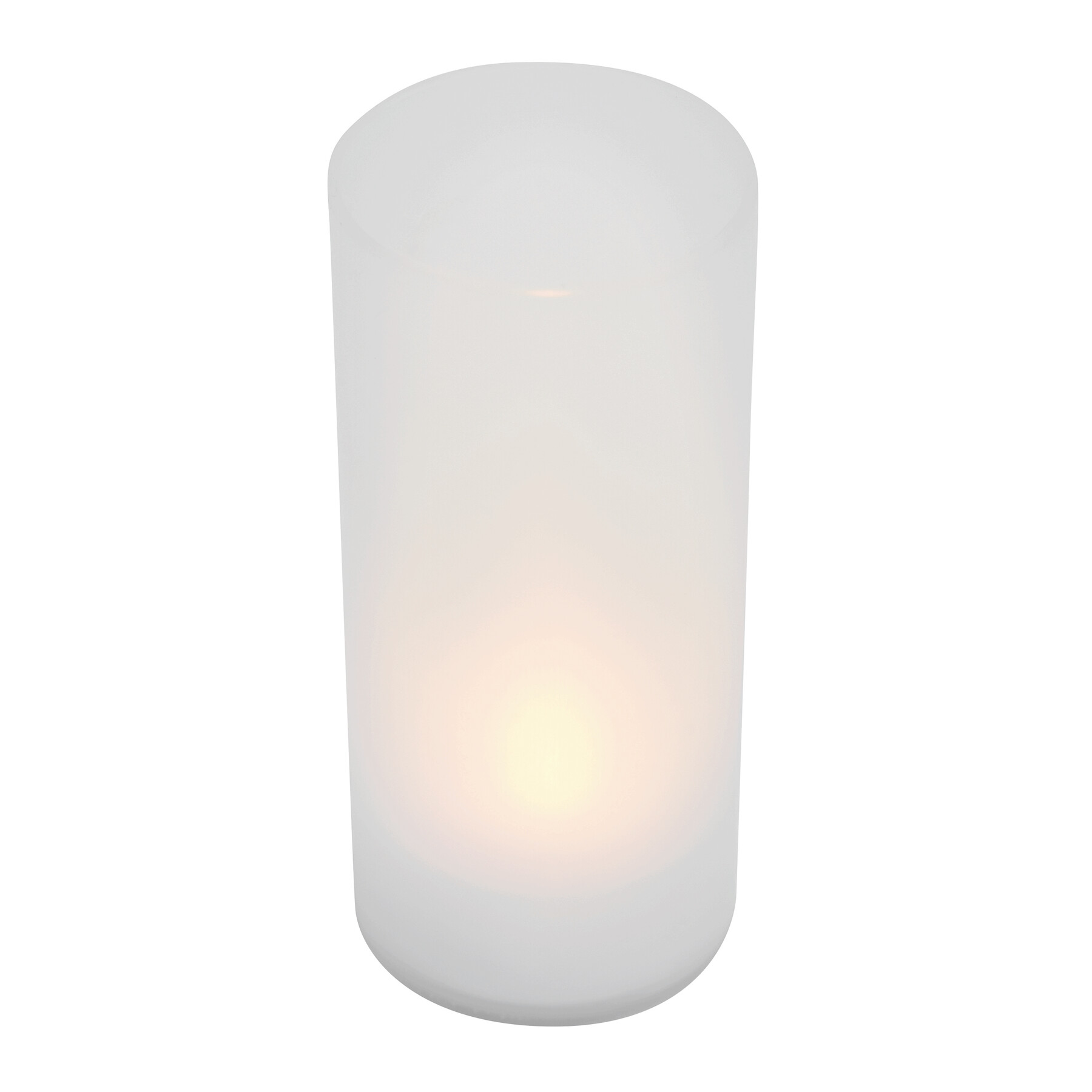 Dekorační LED svíčka BIG GLINT - bílá