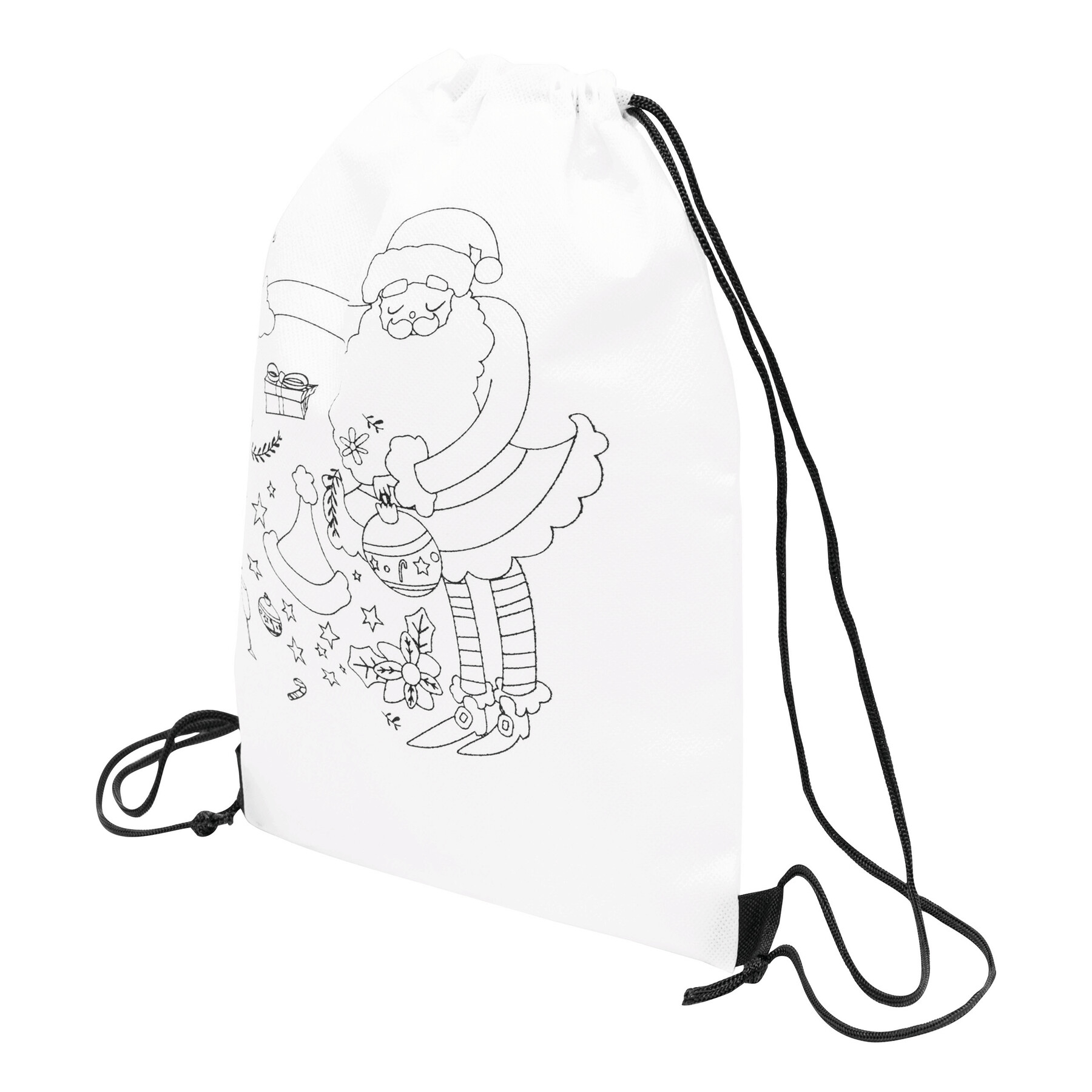 Stahovací batoh na vybarvení COLOURFUL SNOWMAN Stahovací batoh na vybarvení COLOURFUL SNOWMAN