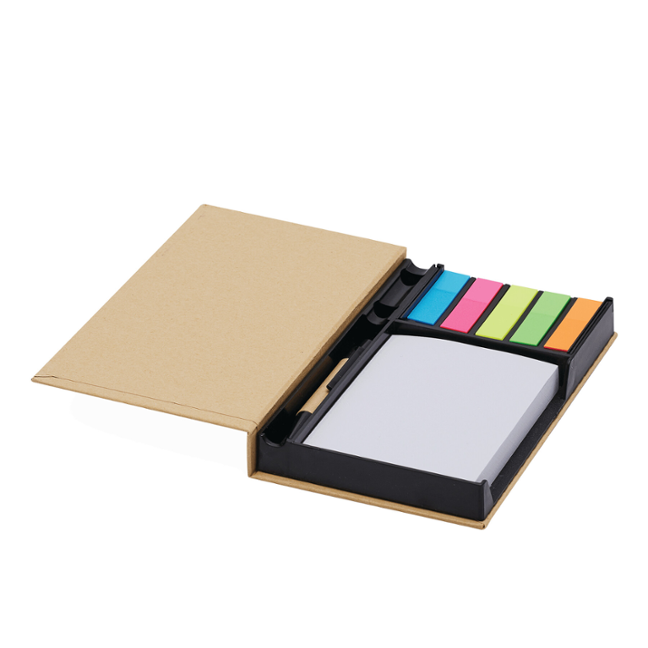 Sada samolepících bločků DRAWER - hnědá Sada samolepících bločků DRAWER - hnědá