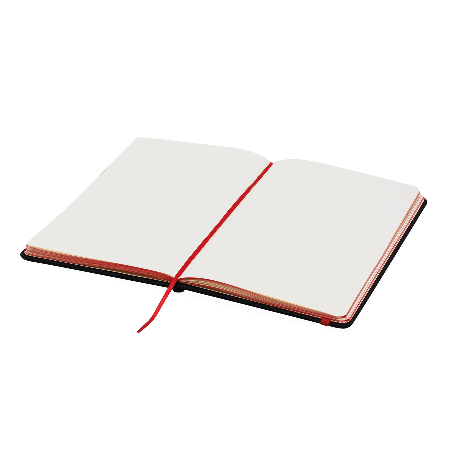 Zápisník LECTOR formátu DIN A5 - černá / červená Zápisník LECTOR formátu DIN A5 - černá / červená