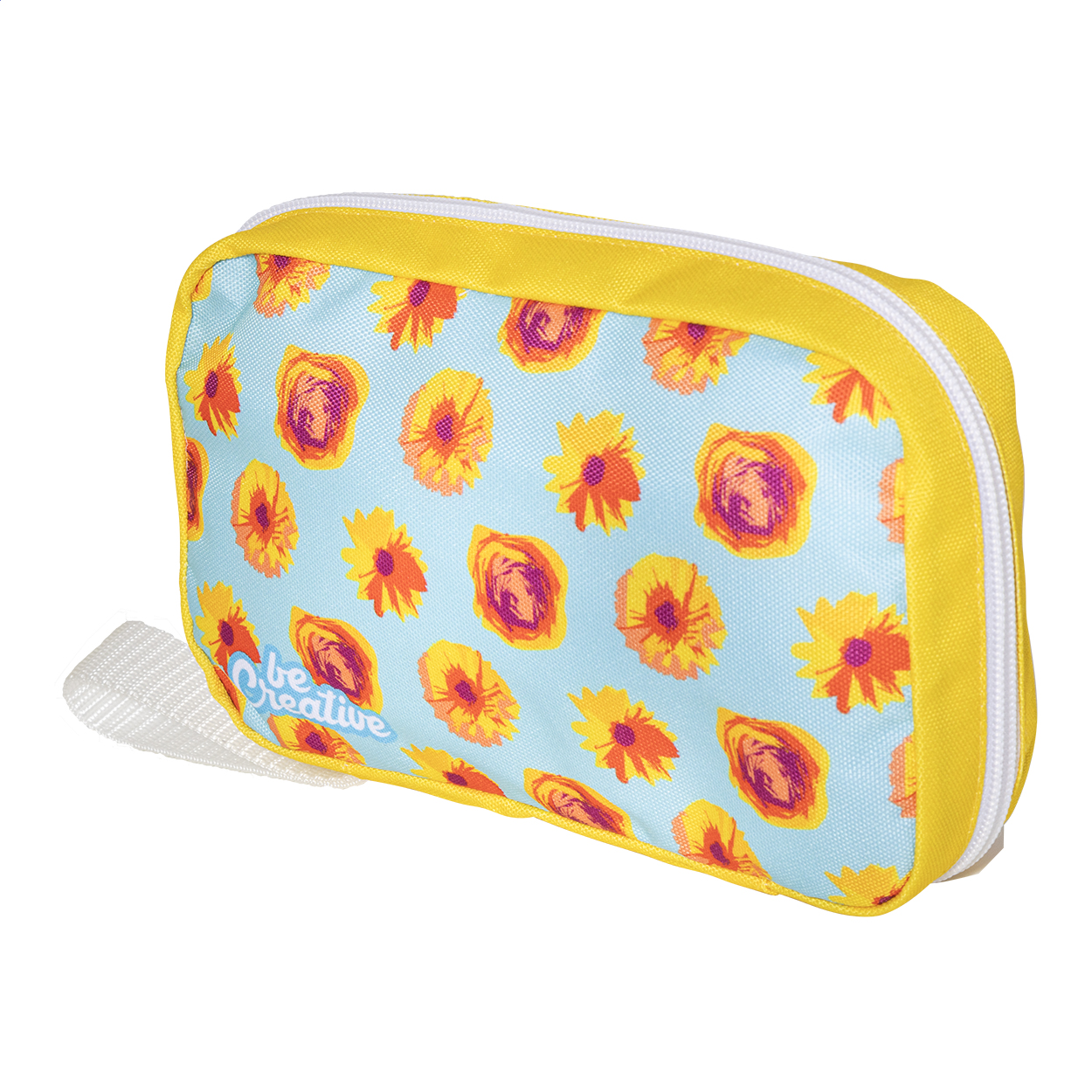 SuboBag Charge pouzdro-organizér z RPET na zakázku Bílá