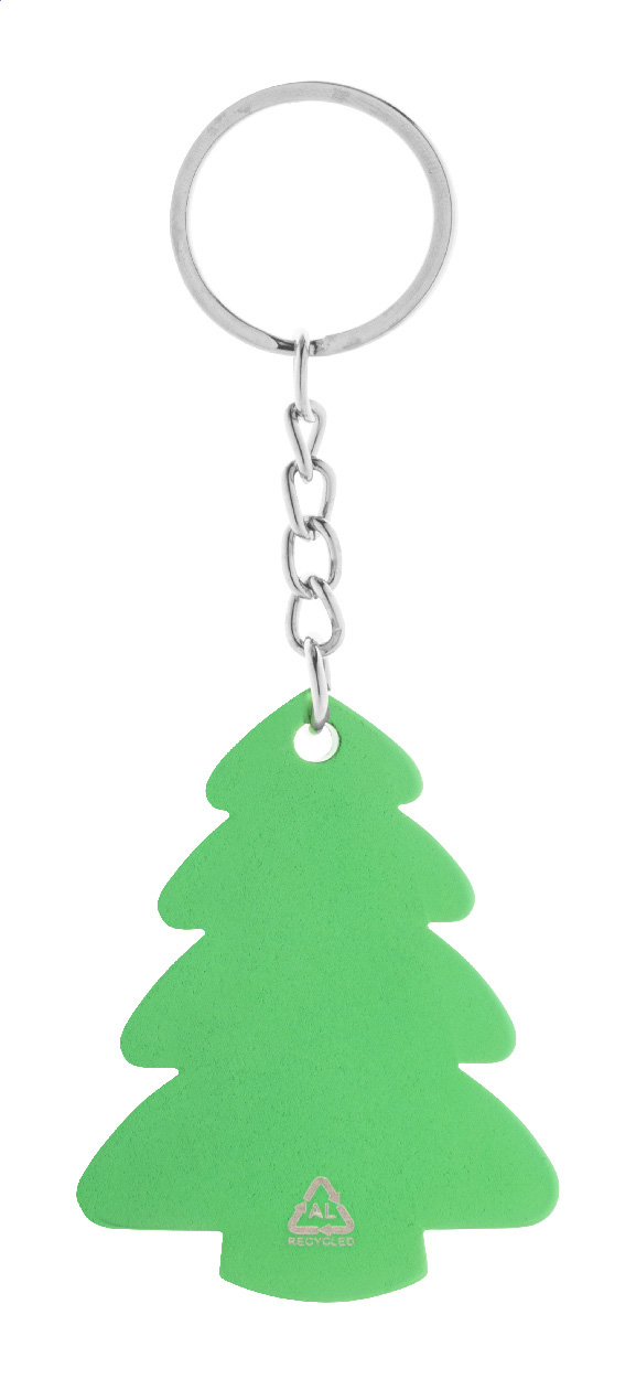 Manty vánoční přívěšek na klíče Zelená