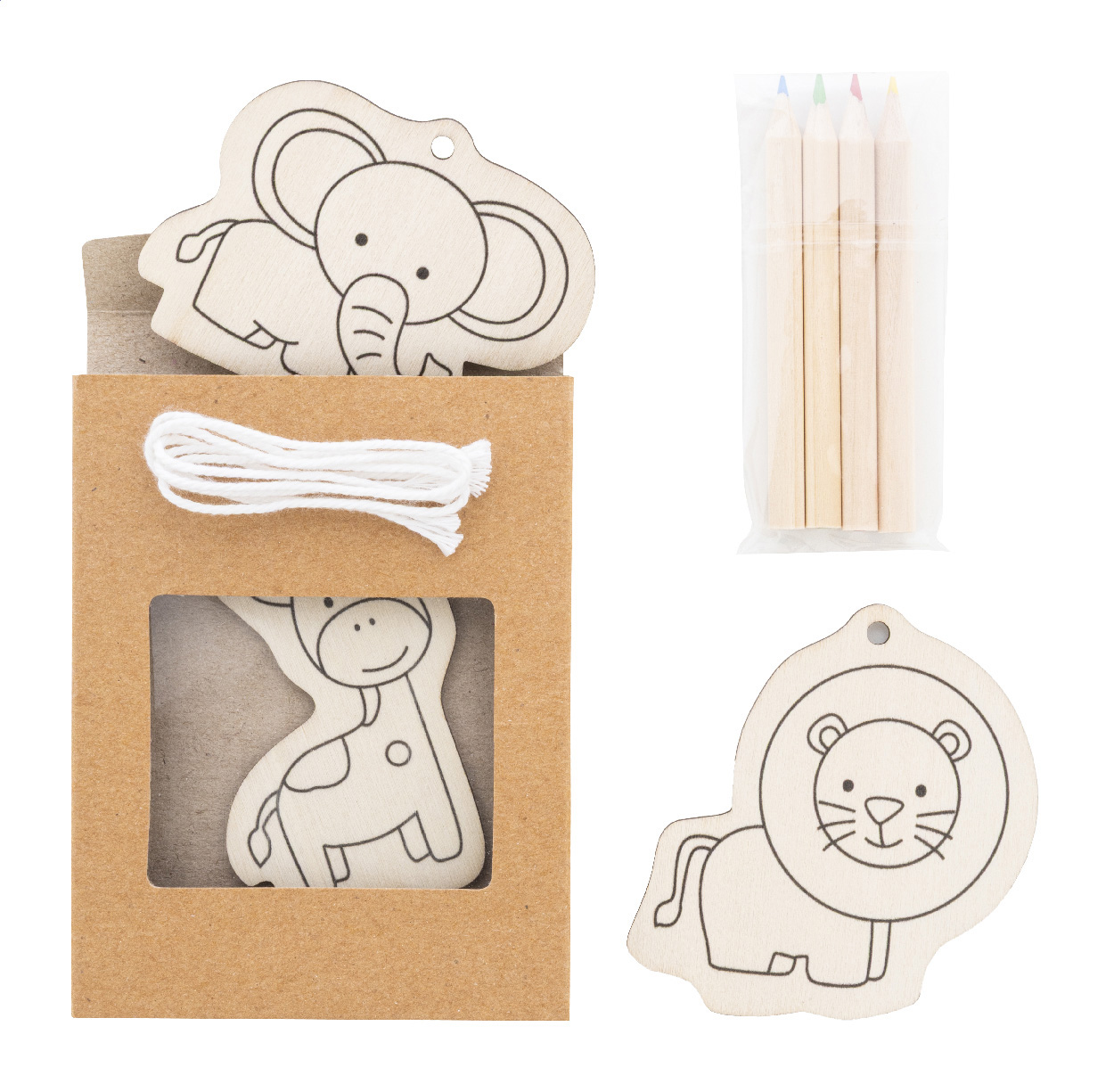 Handala sada na vybarvování Přírodní