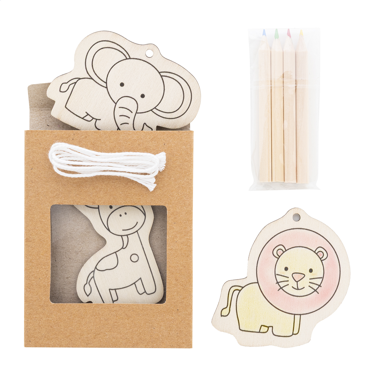 Handala sada na vybarvování Přírodní