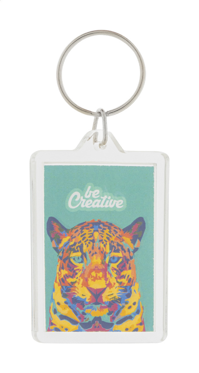 PrintFob přívěsek na klíče Průhledná