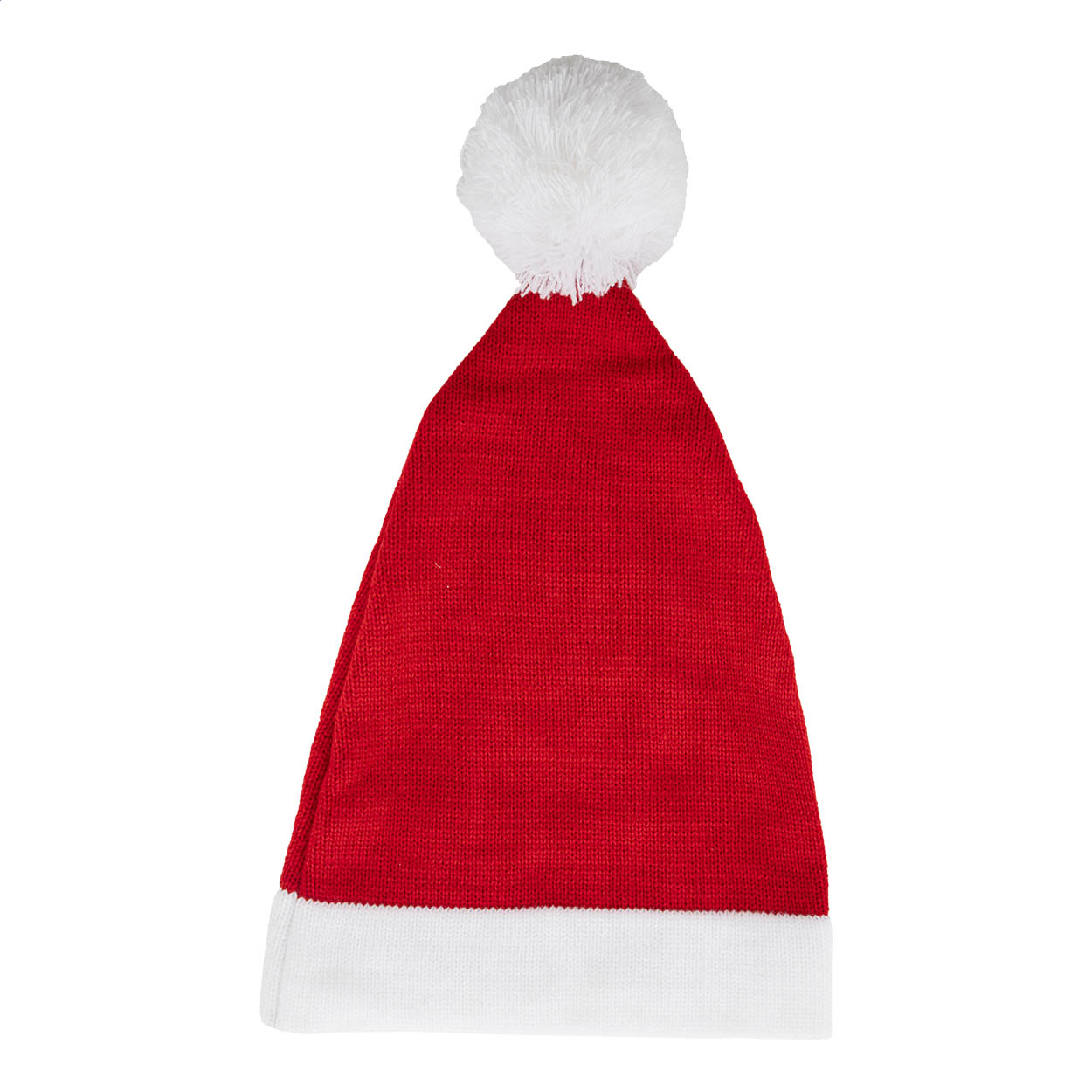 Babbo pletená Santa čepice Červená