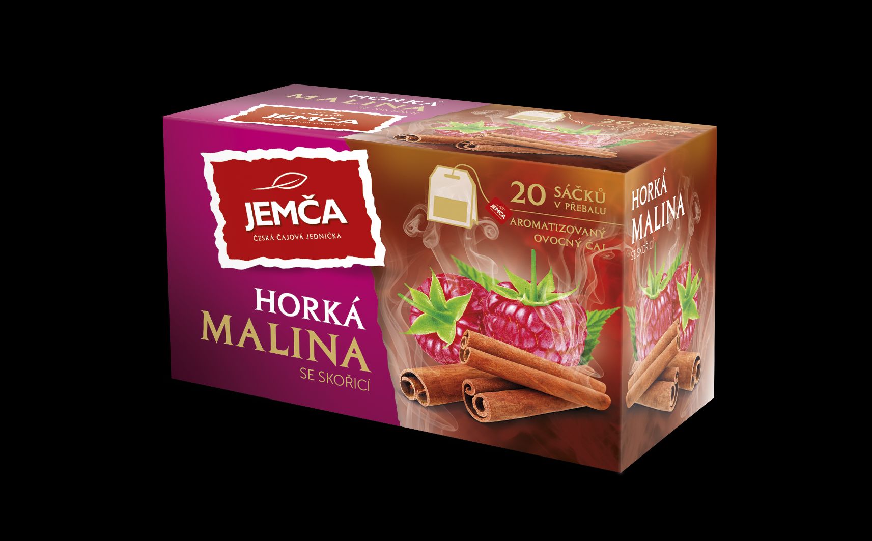 HORKÁ MALINA se skořicí, 40 g
