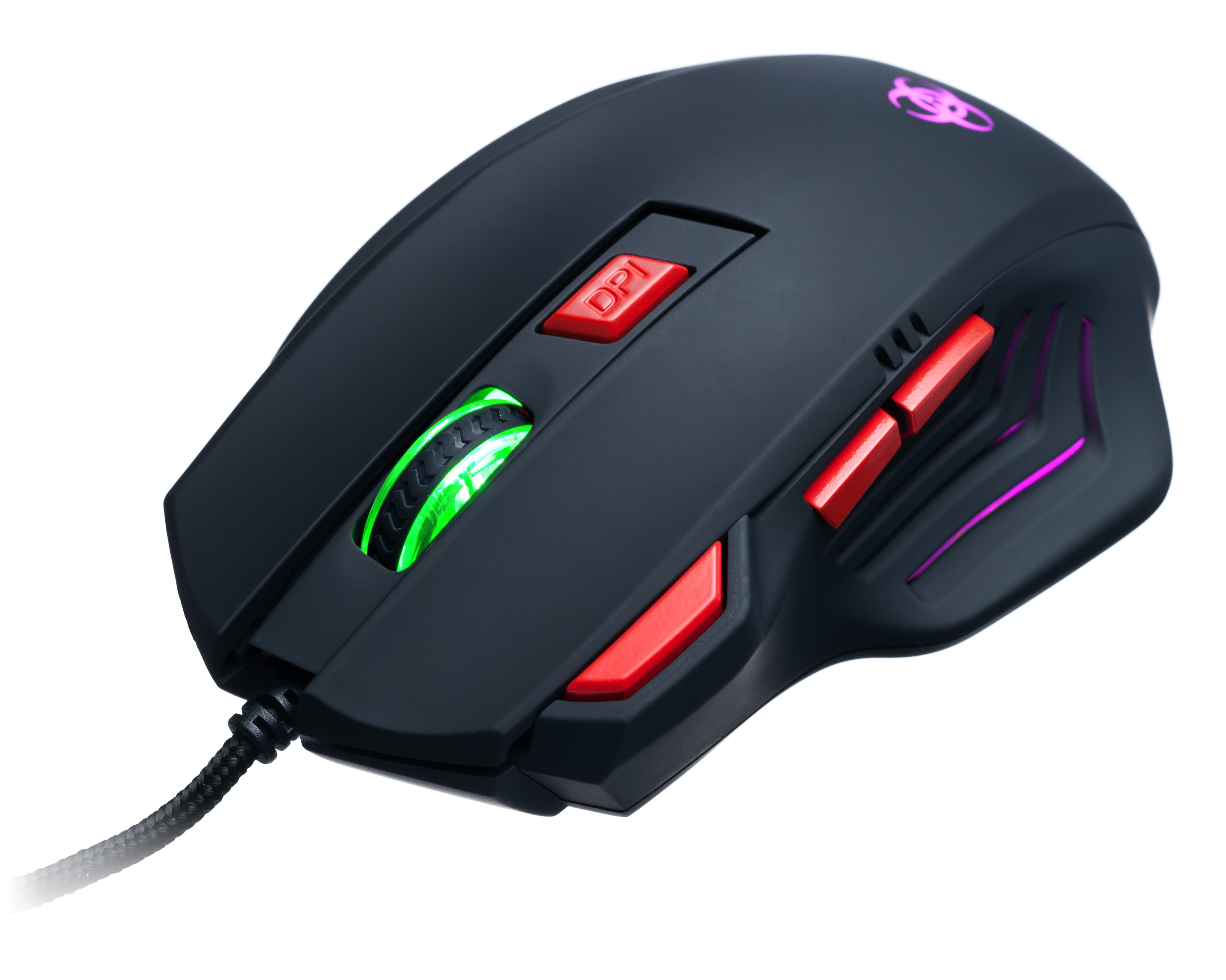 CONNECT IT BIOHAZARD myš pro hráče - Černá