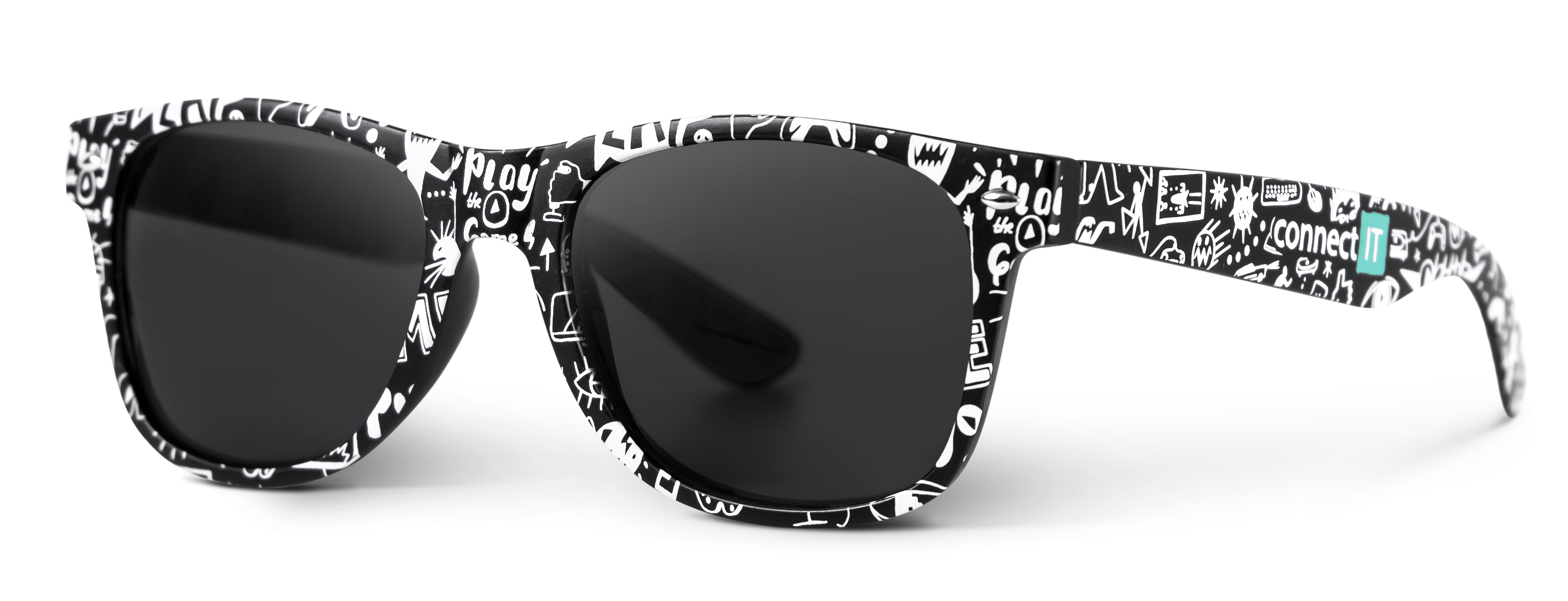 CONNECT IT DOODLE sluneční brýle - Barevná CONNECT IT DOODLE sluneční brýle - Barevná