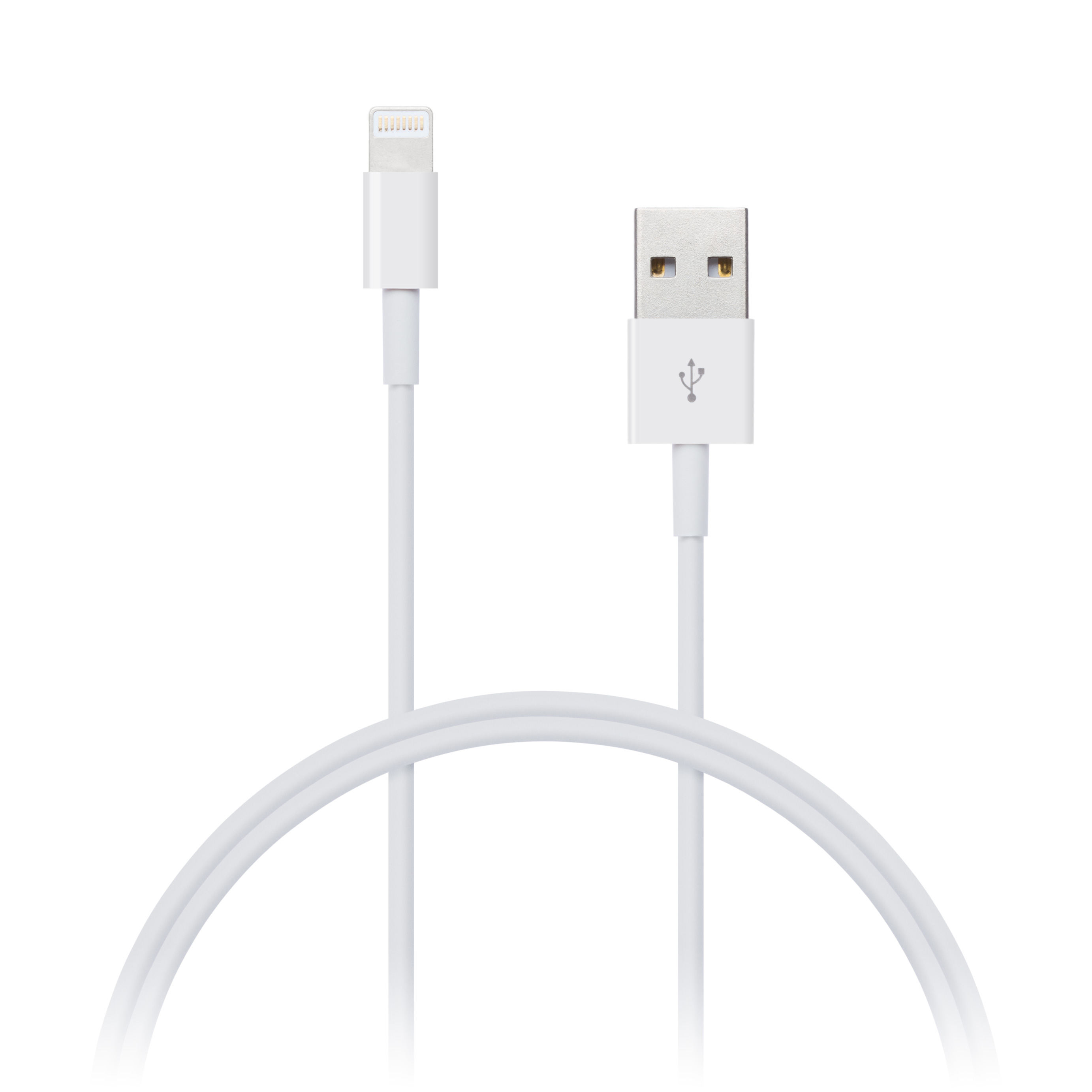 CONNECT IT Wirez Apple Lightning - USB, 1m - Bílá