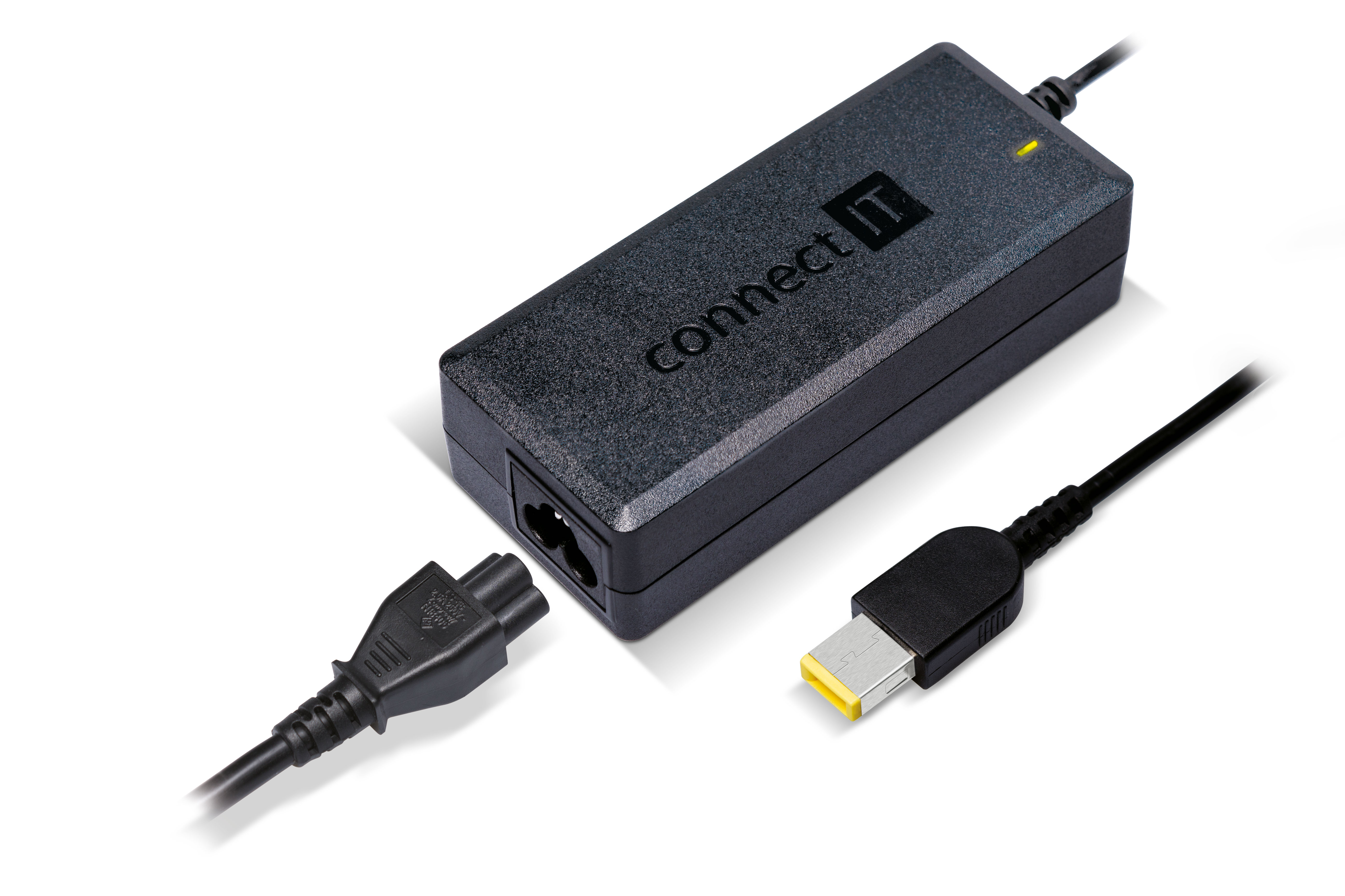 CONNECT IT Notebookový adaptér Lenovo 65W - Černá