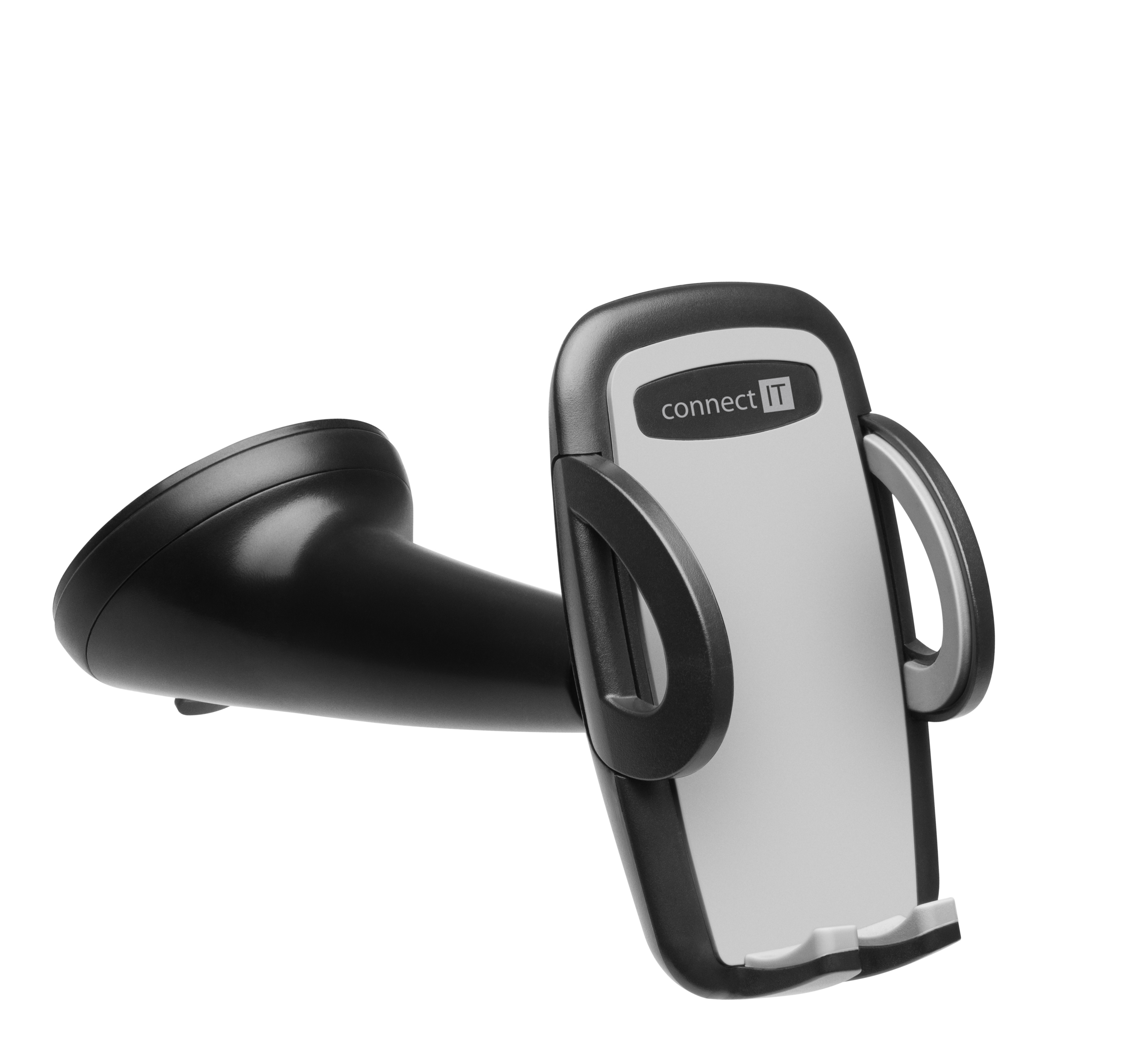 CONNECT IT InCarz univerzální držák na mobilní telefon do auta, krátká verze - Černá