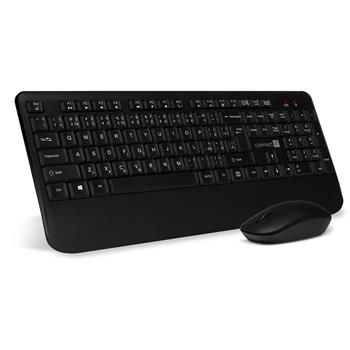 CONNECT IT Combo bezdrátová klávesnice + myš, (+1x AAA +1x AA baterie zdarma), CZ + SK layout - Černá CONNECT IT Combo bezdrátová klávesnice + myš, (+1x AAA +1x AA baterie zdarma), CZ + SK layout - Černá