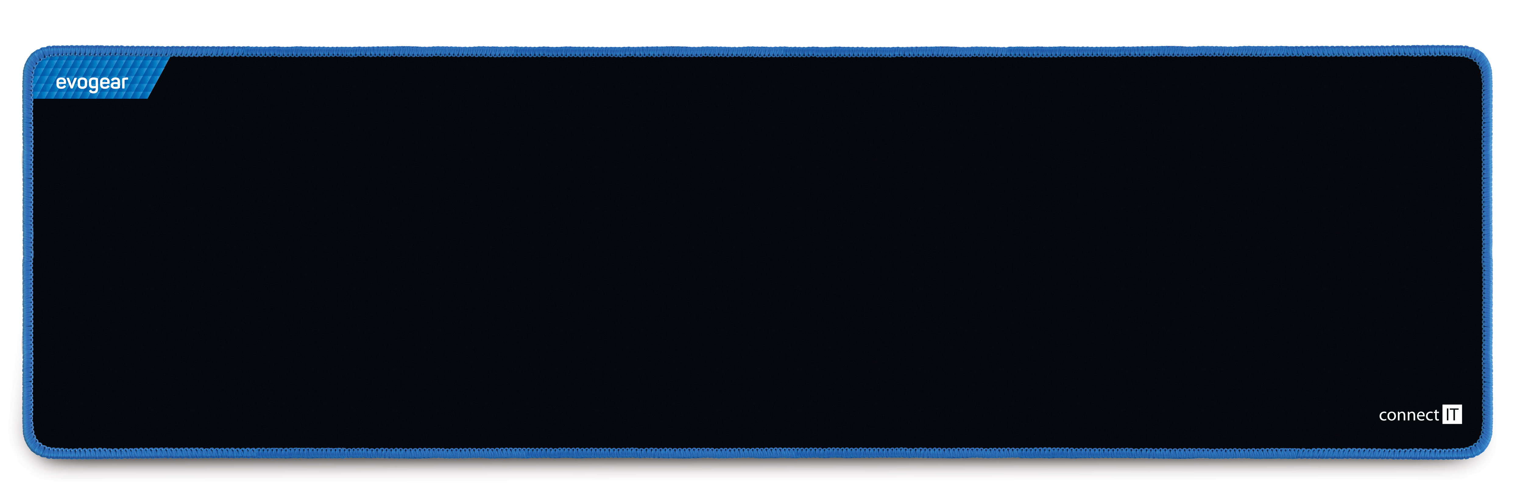 CONNECT IT EVOGEAR podložka pod klávesnici a myš, vel. L (886 × 245 mm) - Černá