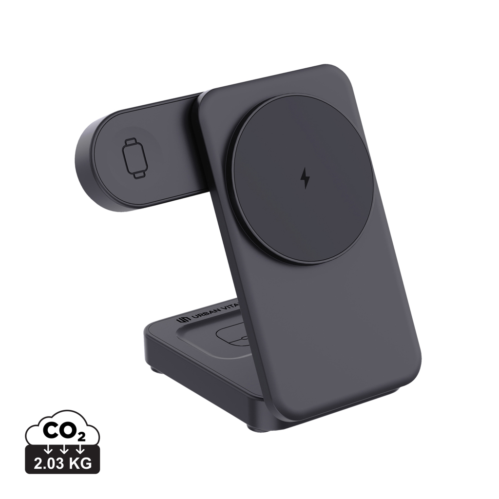 3v1 magnet. nabíječka Urban Vitamin Arcadia RCS rplastic 15W Černá