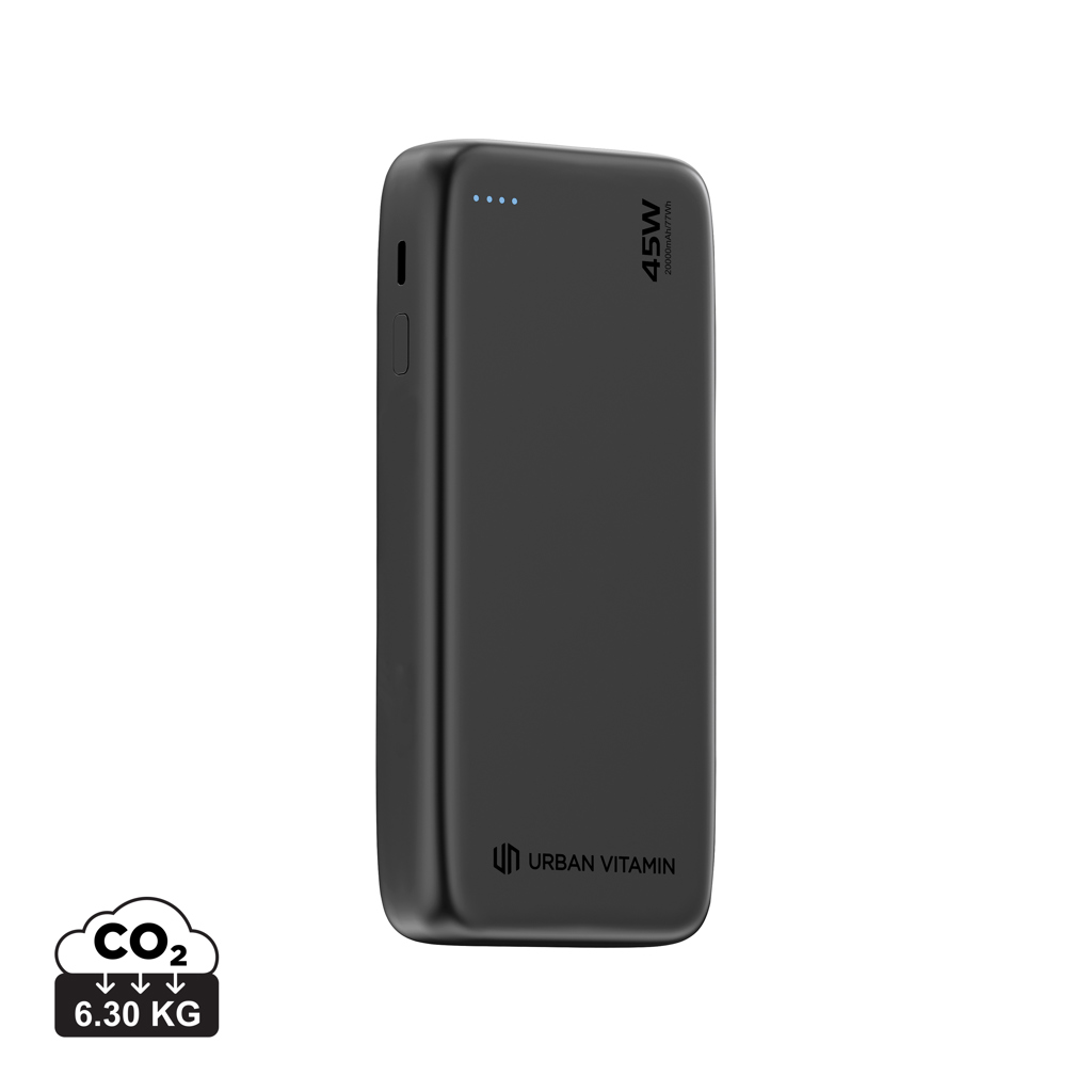 Powerbanka San Mateo 45W Urban Vitamin 20 000mAh Černá