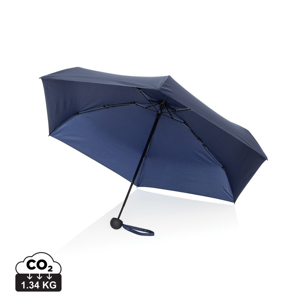 19,5" super mini manuální deštník ze 190T pongee RPET AWARE™
