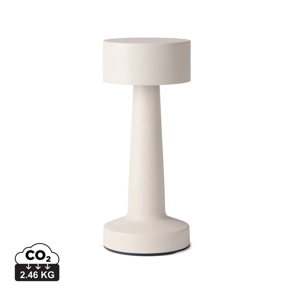 Stolní lampa VINGA Maris z RCS recykl. ABS Béžová