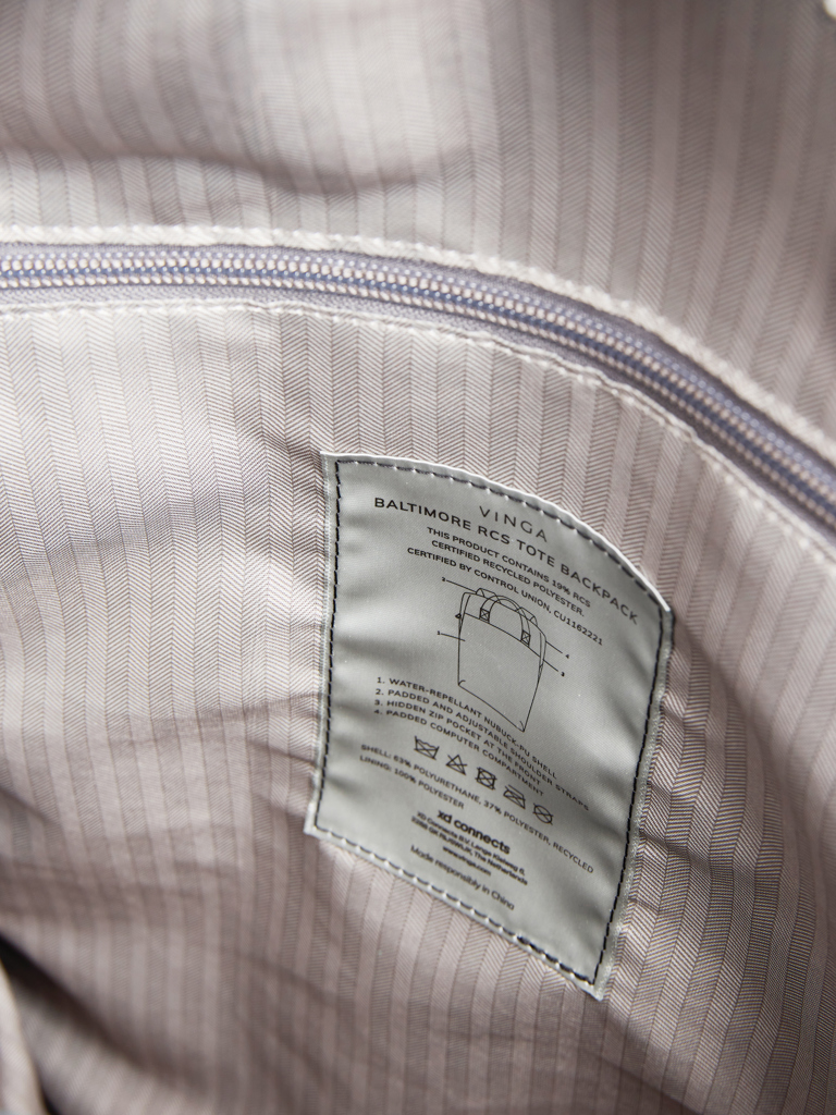 Batoh VINGA Baltimore z RCS Greige Batoh VINGA Baltimore z RCS Greige