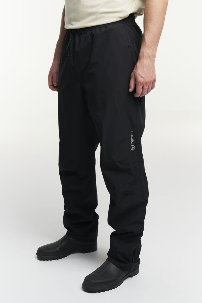 Pánské kalhoty Tenson Westing Rain Pants Men , Black,