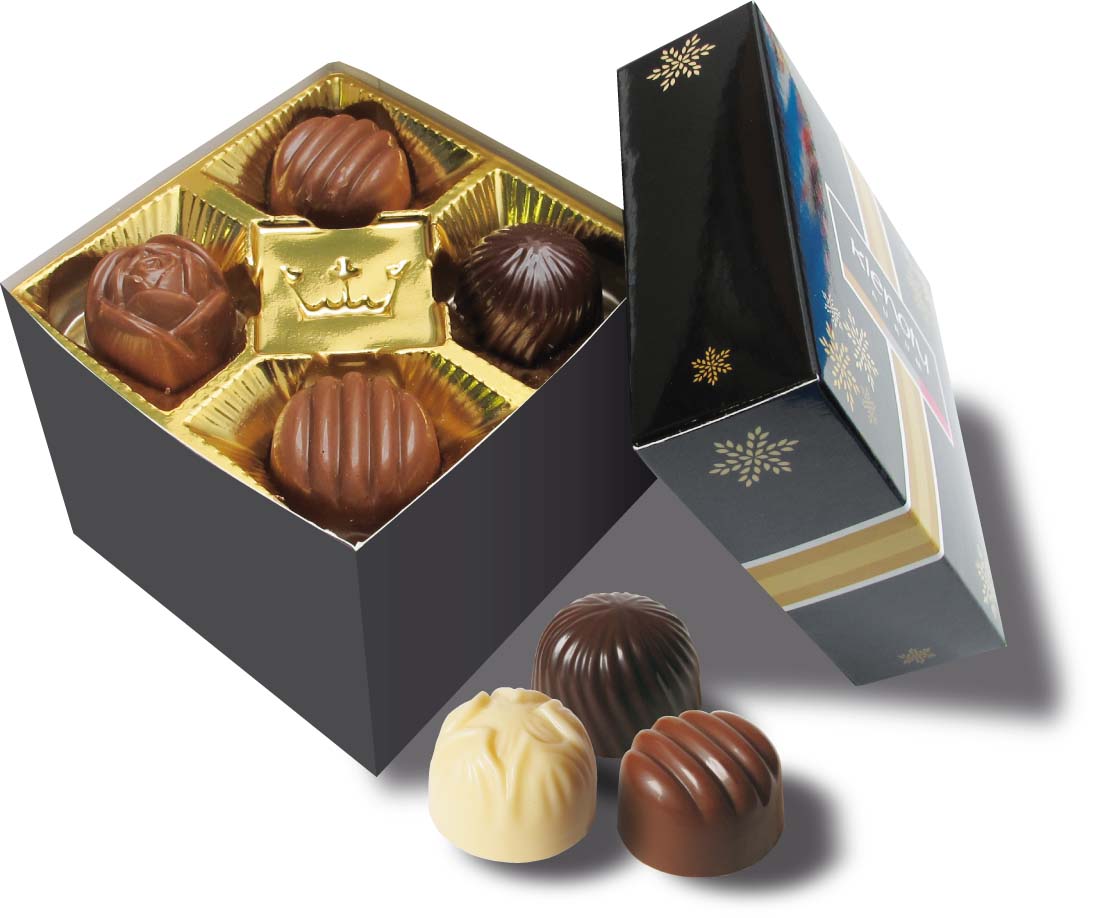 Bonboniéra s reklamním potiskem, 132 g